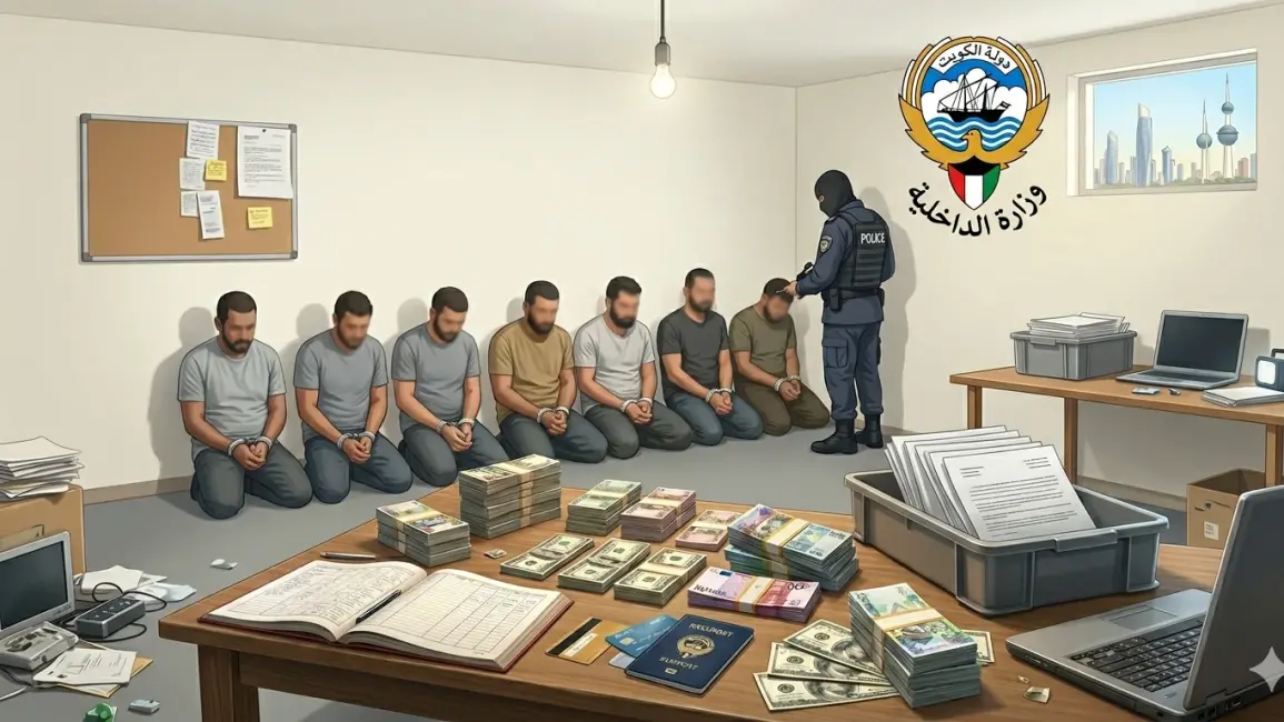 عاجل: وزارة الداخلية الكويتية تعلن ضبط شبكة تمويل إرهاب وتكشف التفاصيل