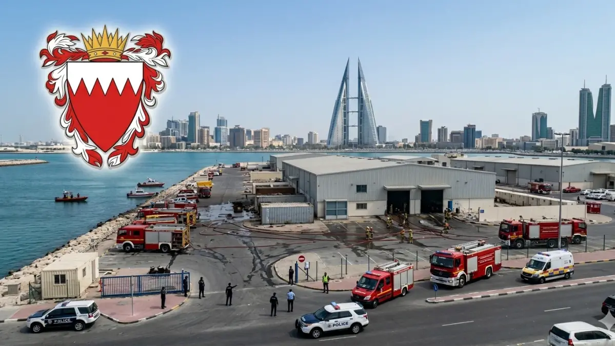 Bahrain Interior Ministry Controls Fire in Manama Facility After Urgent ...