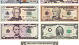 الدولار الأمريكي أمام الخريطة العالمية