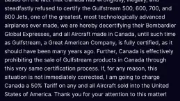 Trump discussing trade policies