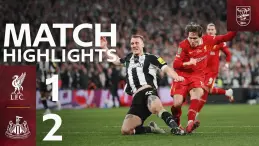 Newcastle United players during a match