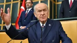 دولت بهشلي متحدثاً في البرلمان التركي