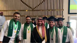 Graduation ceremony for chefs at King Fahd Cultural Center