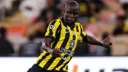 نغولو كانتي خلال مؤتمر صحفي