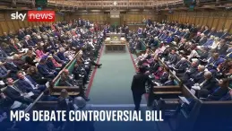 Lord Mandelson speaking at an event