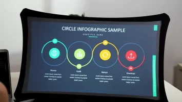 Splay Largest Portable Display & Projector‏