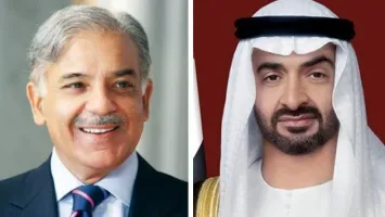 Sheikh Mohammed bin Zayed and the Prime Minister of Pakistan