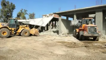 حملة إزالة التعديات في المدن الجديدة