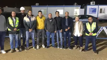 فريق هندسة المنوفية في مسابقة شل 2026