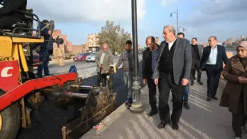محافظ الغربية في جولة ميدانية لتفقد شوارع المحلة الكبرى