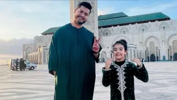 صلاح الدين وزري يصور فيديو كوميدي