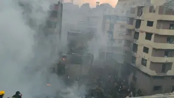 طائرات الدرون للإطفاء تساهم في السيطرة على حريق منشأة ناصر