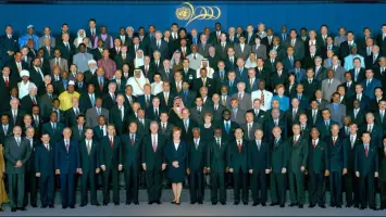 اجتماع القادة في قمة الحكومات العالمية 2026 في دبي