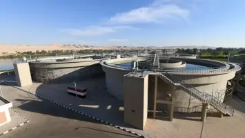 مشروعات مياه الشرب والصرف الصحي في المنيا