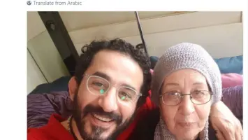 والدة أحمد حلمي تتعرض لأزمة صحية