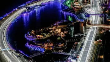 حلبة كورنيش جدة خلال جائزة السعودية الكبرى للفورمولا 1