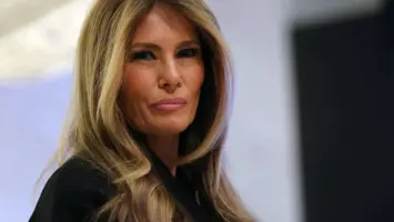 السيدة الأولى ميلانيا ترمب تتحدث خلال العرض الأول لفيلمها الوثائقي