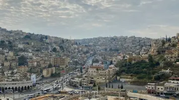 أجواء باردة في الأردن