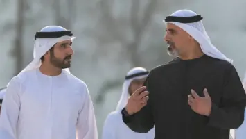 وليّا العهد الإماراتيين في قمة الحكومات العالمية 2026