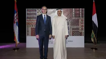 حفل استقبال السفارة الصربية في أبوظبي بحضور شخصيات بارزة