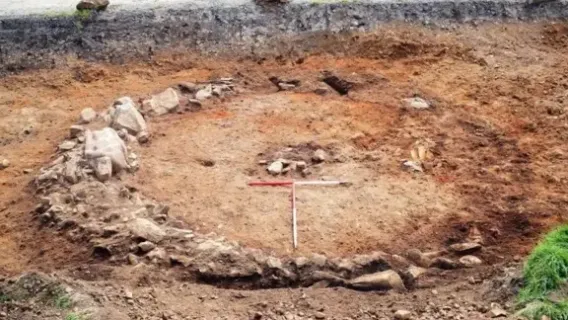 الكشف عن مقبرة جماعية في جنوب اسكتلندا