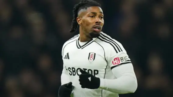 Adama Traore in West Ham kit