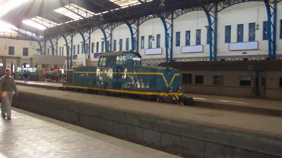 محطة قطار في مصر