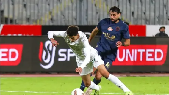 فريق الزمالك في مباراة كرة قدم