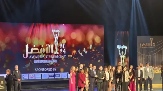 جواد بدّة يتسلم جائزة زاهد قدسي