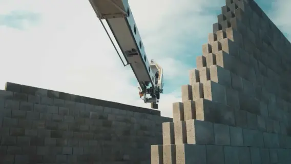 Robotic construction of villa in Dubai