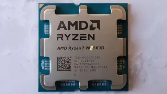 AMD Ryzen 9850X3D Processor