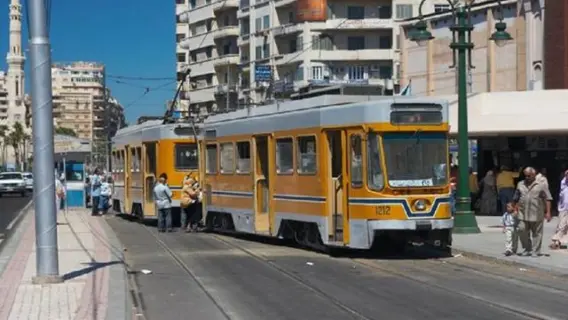 ترام الرمل في الإسكندرية