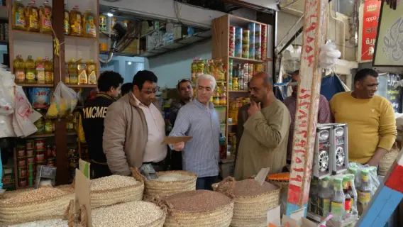 حملات تموينية في المنيا