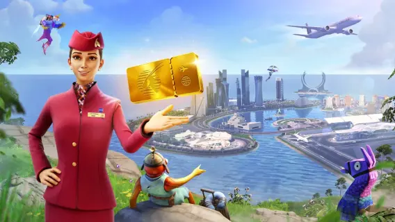 جزيرة QVerse في لعبة Fortnite