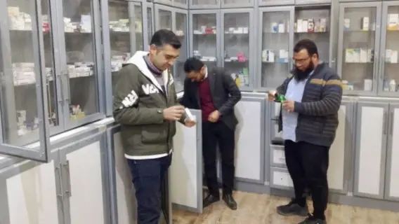ضبط صيدلية غير مرخصة في أسيوط
