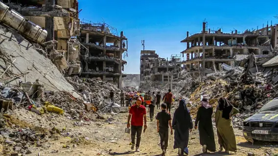 مبعوث صيني يدعو لوقف العنف في غزة