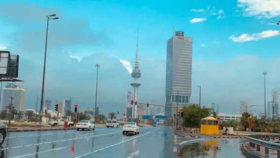 أجواء معتدلة وباردة في الكويت