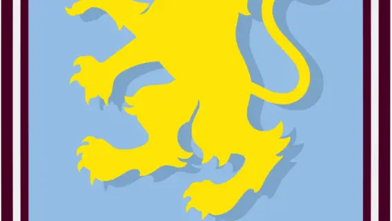 Aston Villa players in action