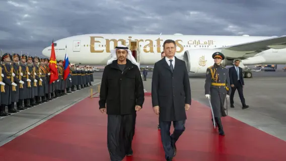UAE President in Moscow