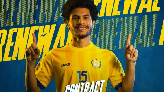 محمد عبد السميع لاعب كرة القدم في تدريبات الإسماعيلي