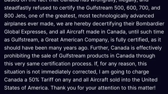 Trump discussing trade policies