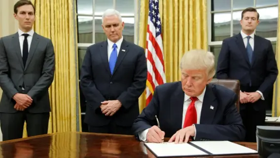 ترامب يوقع أمراً تنفيذياً