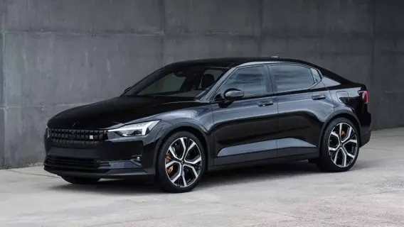 Various used electric cars parked in a row