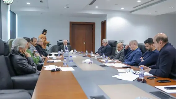 اجتماع اتحاد الكرة المصري برئاسة هاني أبو ريدة