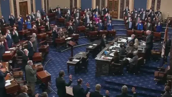 جلسة تصويت في الكونغرس الأميركي