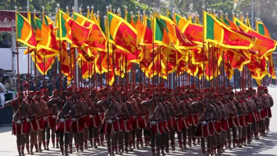 Deputy Emir and Sri Lankan President exchange greetings