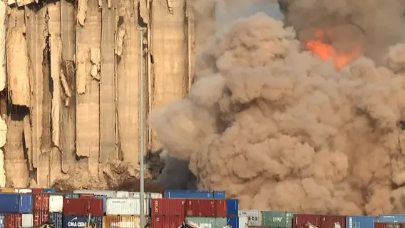 انفجار مرفأ بيروت