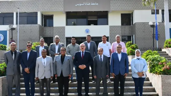 فريق الموسيقى بجامعة قناة السويس خلال مهرجان إبداع