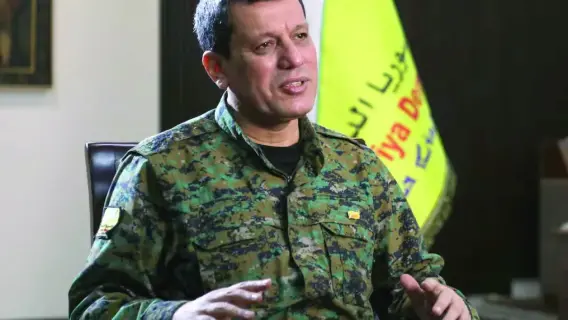 لقاء قائد قسد بمسؤولين فرنسيين