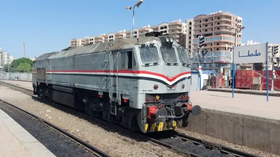 القطارات المتجهة من القاهرة إلى طنطا اليوم